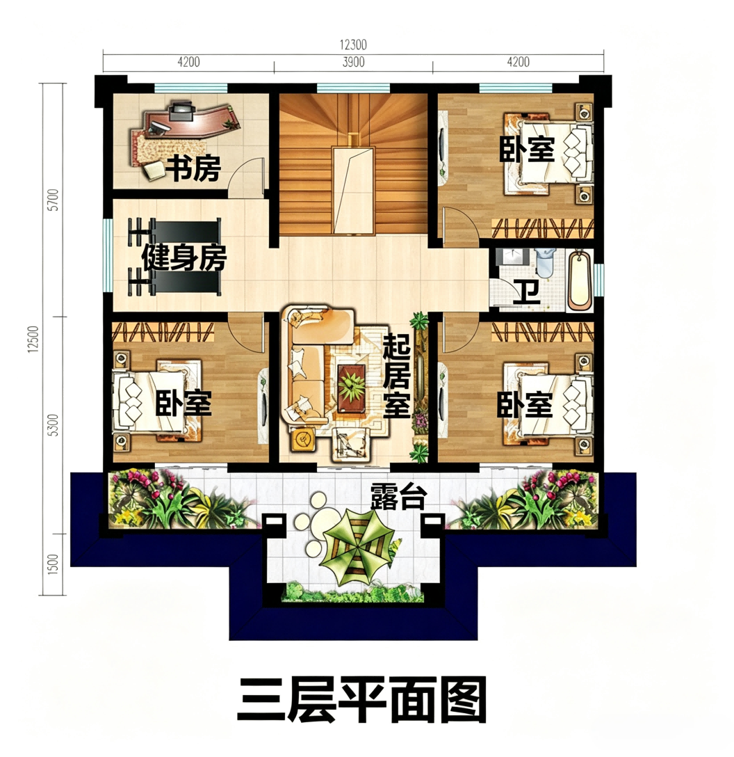 三层户型2