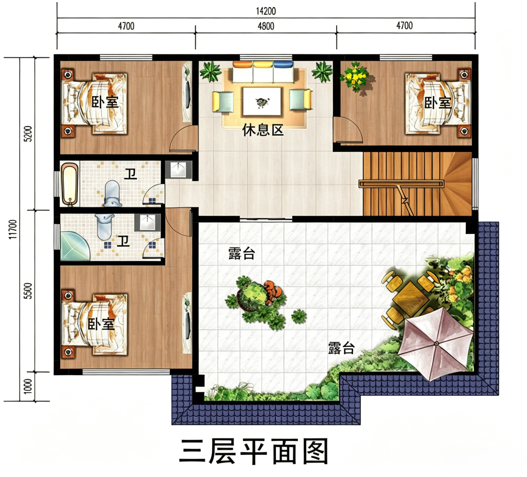 三层户型3