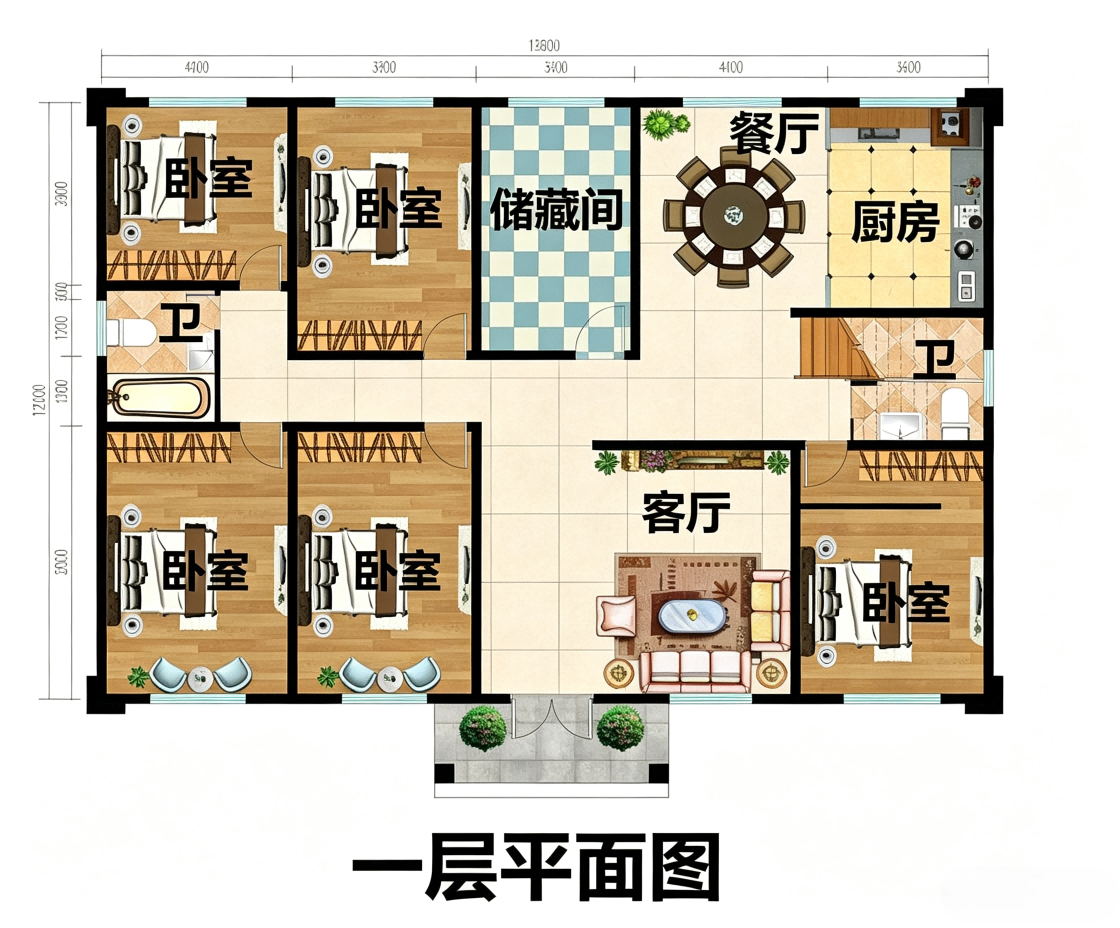 三层户型4