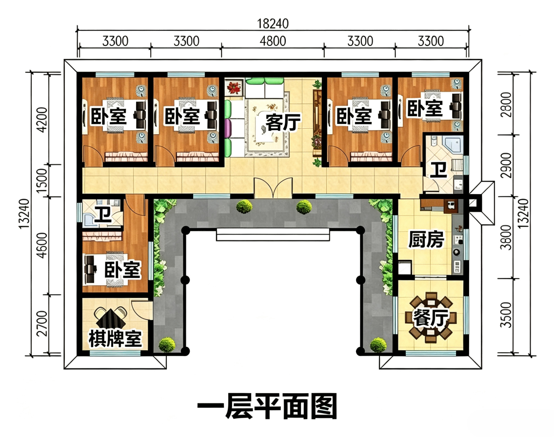 一层户型2